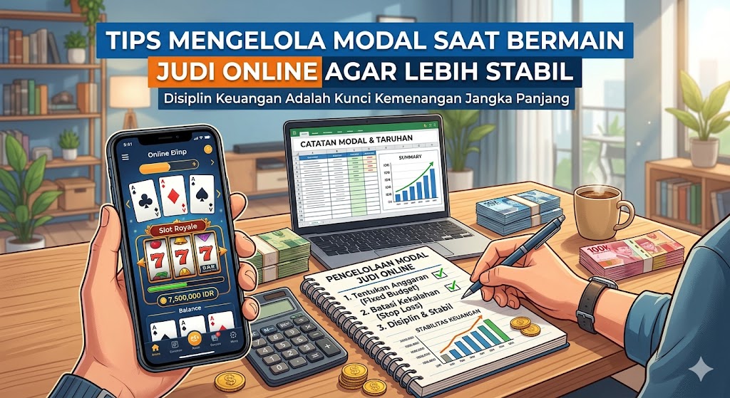 manajemen modal judi online